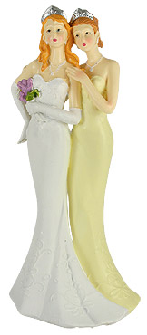 Figurine Mariage Pacs ou Mariage Femmes